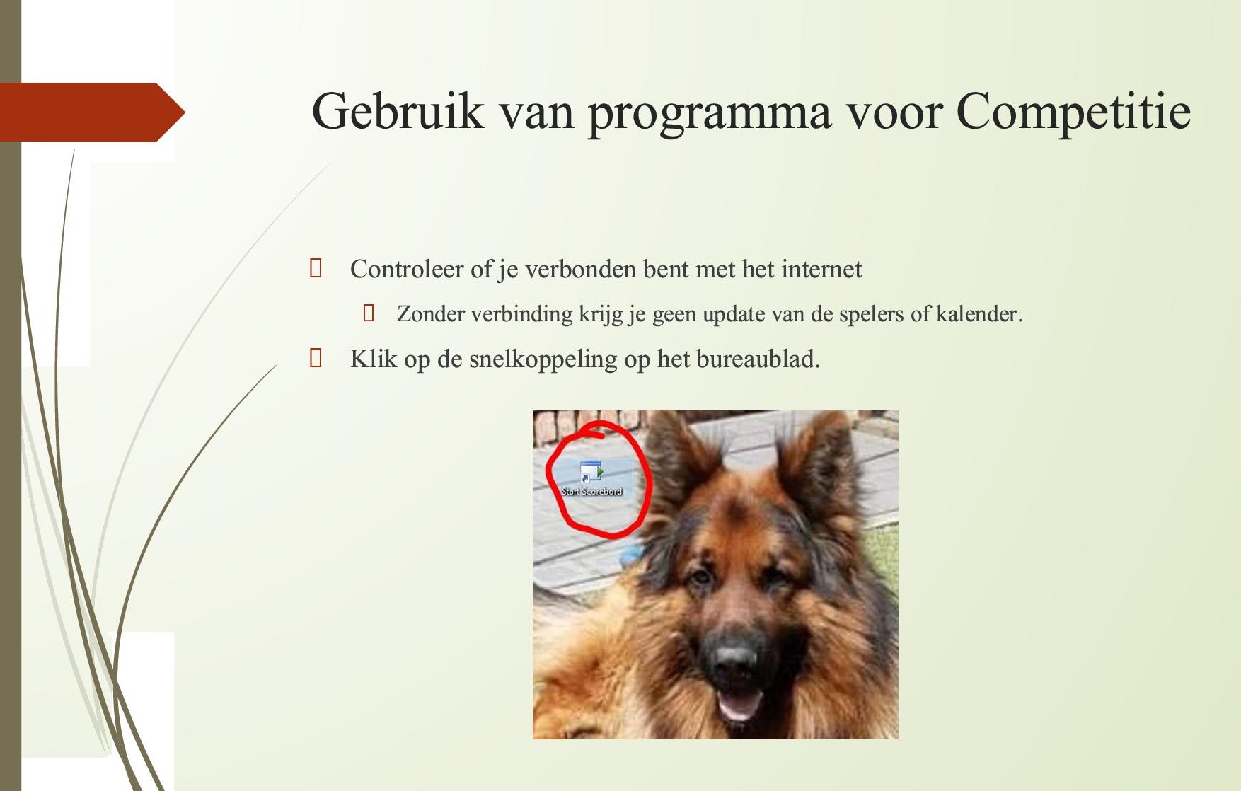 Gebruik Biljartprogramma 01