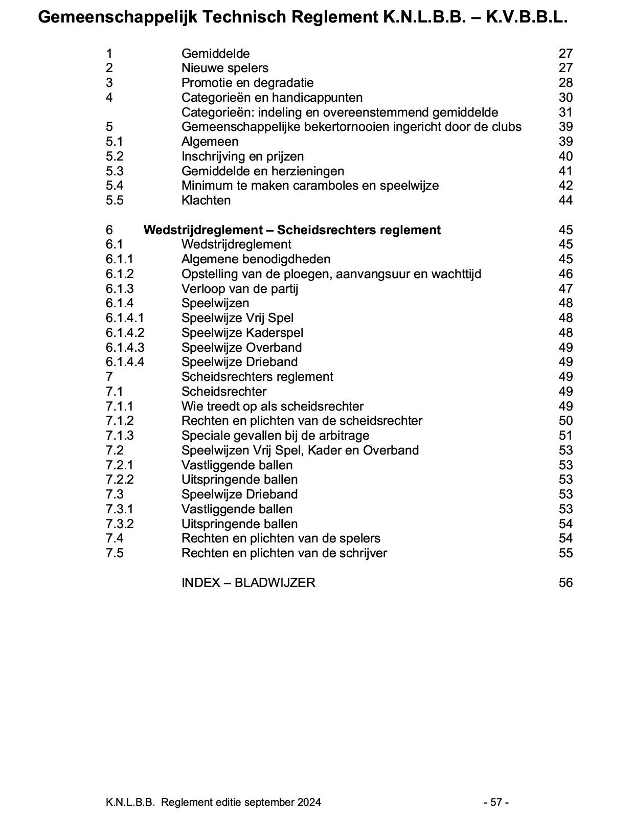 Gemeenschappelijk Reglement KNLBB KVBBL sept 2024 p 57