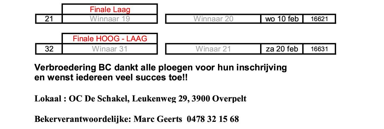 PB Verbroedering BC 20263